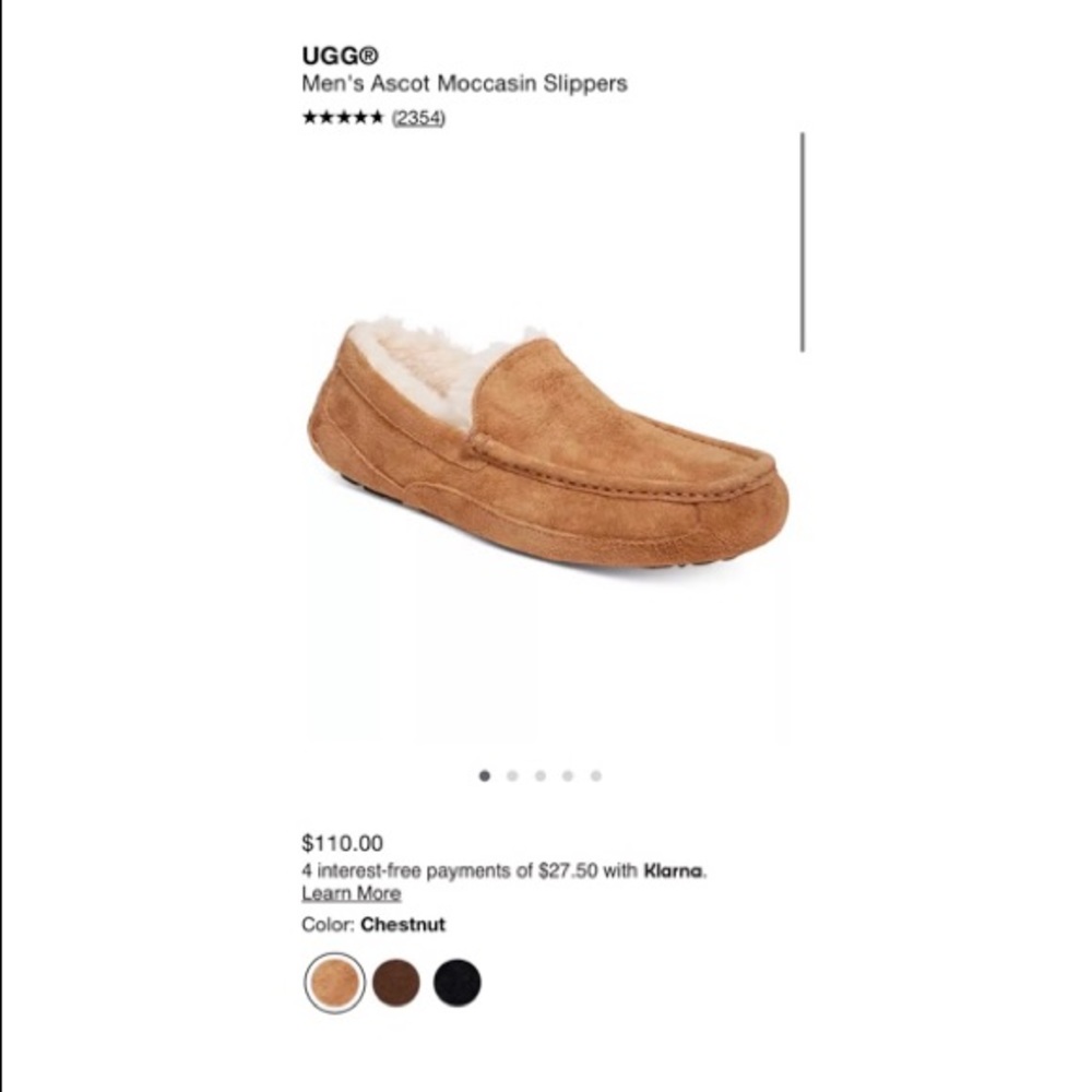 Ugg Ascot Mocassin Slipper